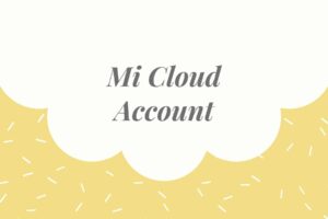 Mi Cloud