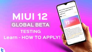 miui 12 pilot tester program