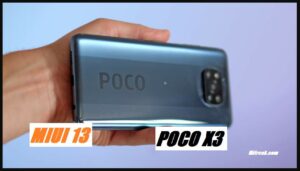 Miui 13 for Poco X3