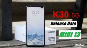 MIUI 13 for Redmi K30 5g