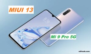 miui 13 for mi 9 pro 5g