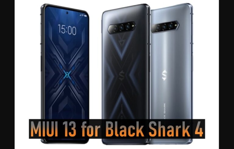 MIUI 13 for Black shark 4